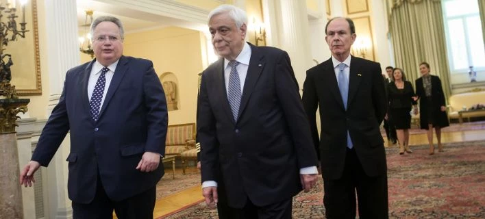 Στον Πρόεδρο της Δημοκρατίας ο Νίκος Κοτζιάς